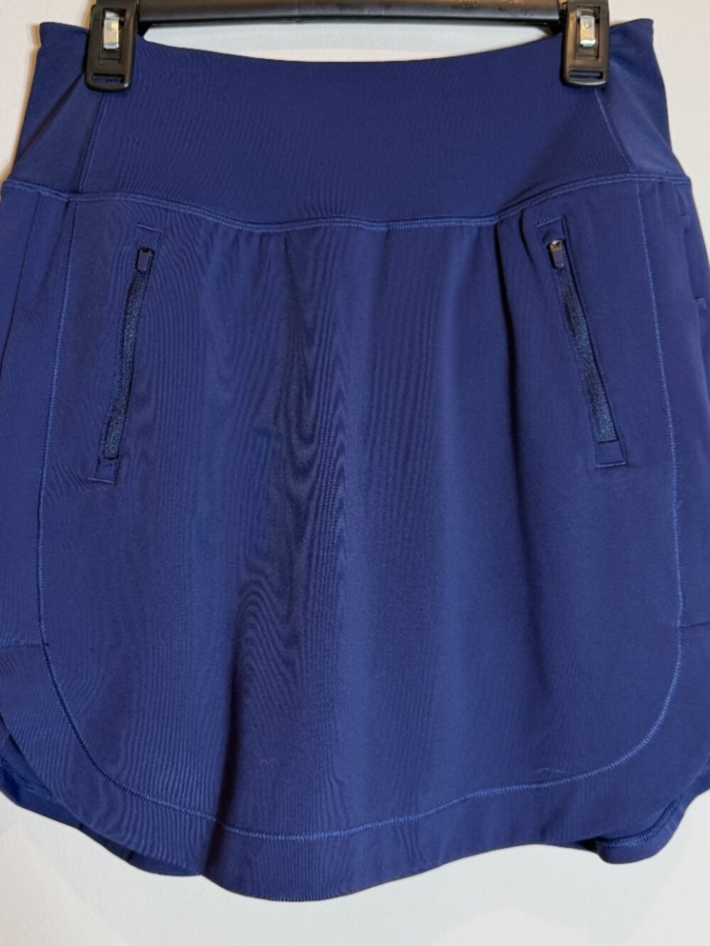 Athleta Fairway Golf Skort 18" Womens Small Navy Country Club Preppy Active NWOT - Picture 6 of 15